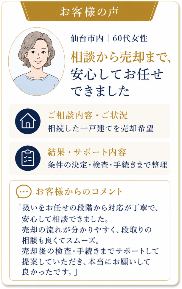 お客様の声1
