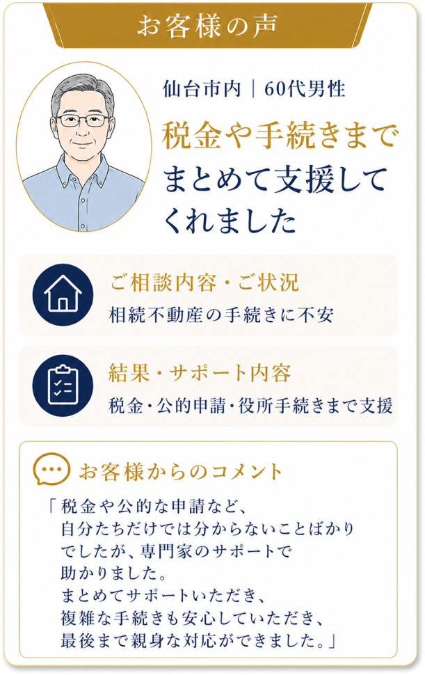 お客様の声4