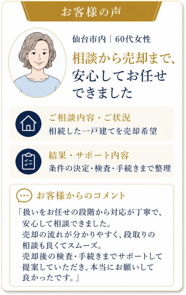 お客様の声1